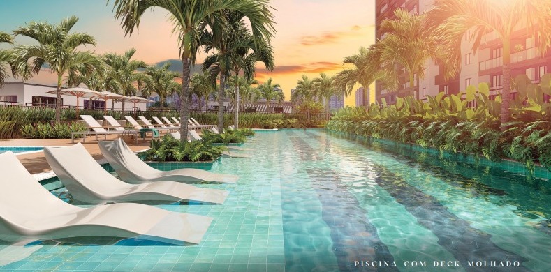 Piscina Ilhamar Beach e home