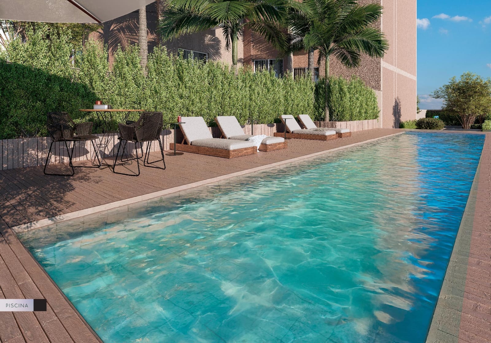 Rebouças Residencial piscina